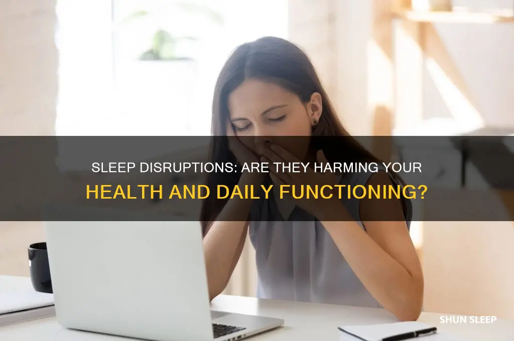 is it bad to get sleep disrupted
