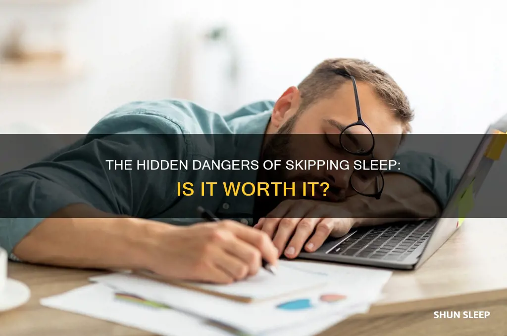 is it bad to not get sleep