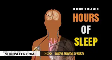Sleep Deprivation Dilemma: Unraveling the Impact of 4 Hours of Rest