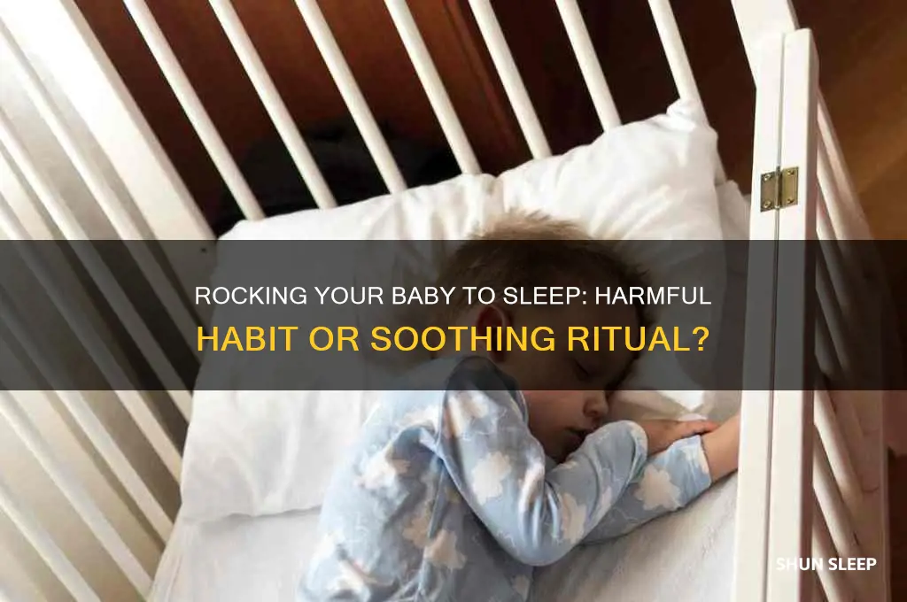 is it bad to rock my baby to sleep