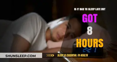 The Impact of Late-Night Sleep on Health: 8 Hours Isn't Enough