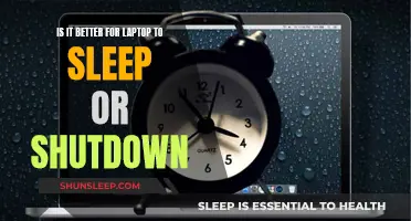 Sleep or Shutdown: What's Best for Your Laptop?
