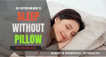 Pillow or No Pillow: What's Best for Your Neck?
