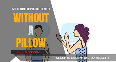 Pillow or No Pillow: The Posture Sleep Solution