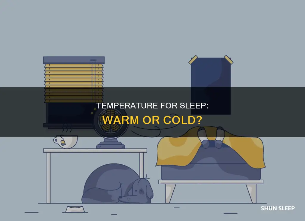 is it better to be warm or cold when sleeping