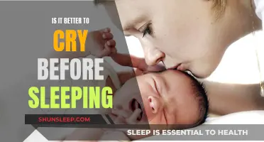 Crying Before Bed: A Therapeutic Release?