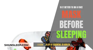 Nighttime Skincare: Face Masks Before Sleeping?