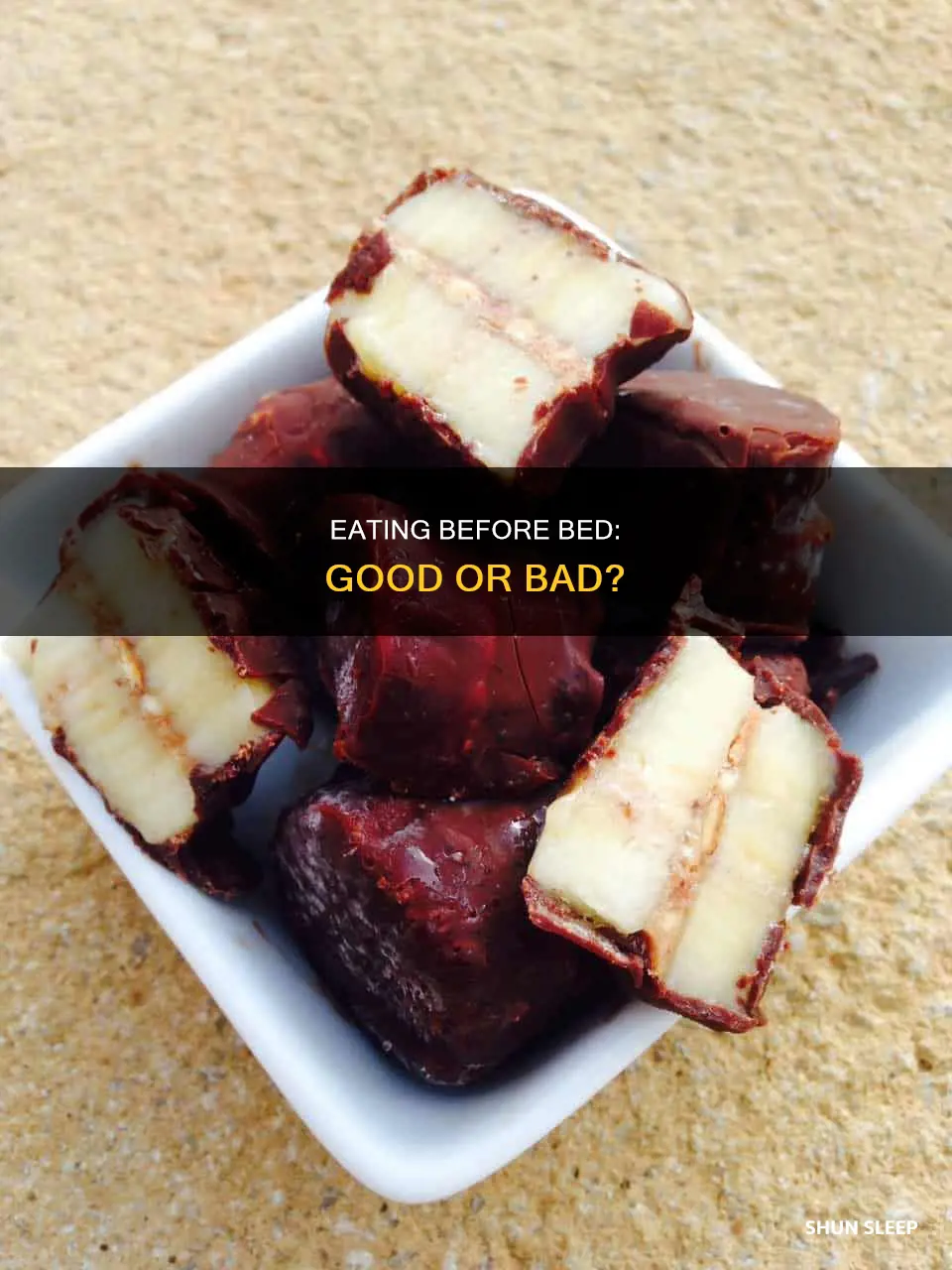 is it better to eat before you sleep