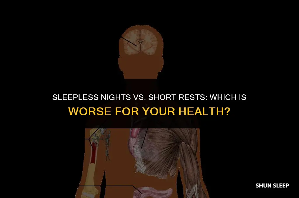 is it better to get no sleep or 2 hours