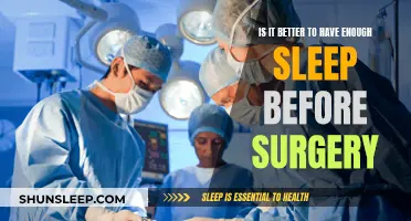 Sleep and Surgery: The Pre-Op Advantage