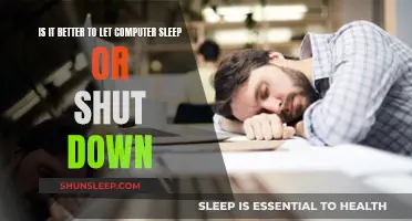 Should Your Computer Sleep or Shut Down?