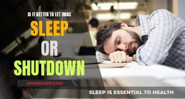Should You Let Your iMac Sleep or Shut Down?