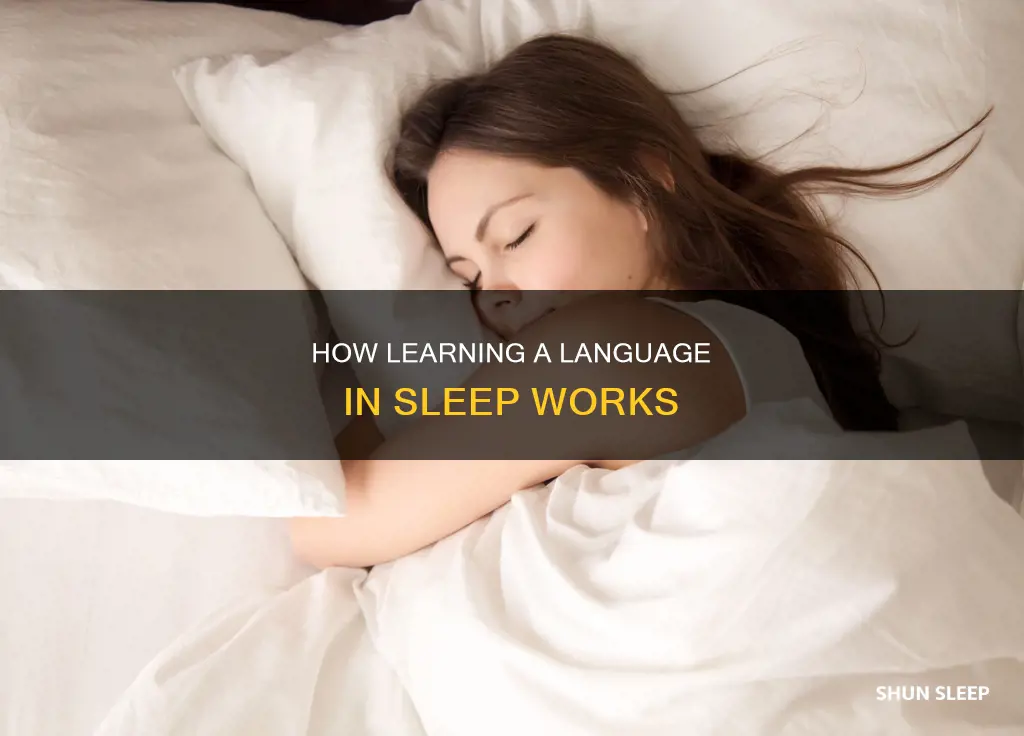 is it better to listen in another language while sleeping