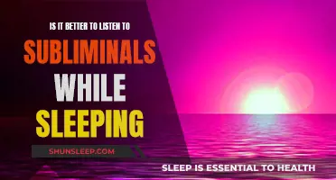 Subliminals While Sleeping: Do They Work?