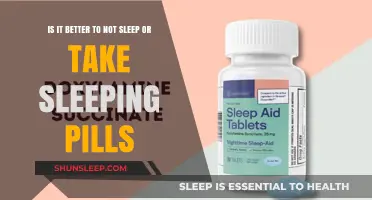 Sleeping Pills vs. No Sleep: What's the Better Option?