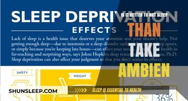 Ambien or No Sleep: Which is Worse?