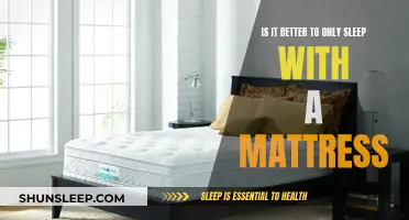 Mattress-Only Sleeping: Comfortable or a Compromised Sleep?