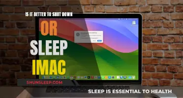 Shut Down or Sleep: What's Best for Your iMac?