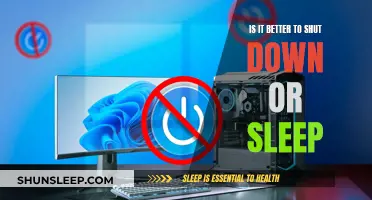 Shut Down or Sleep: What's the Best Option?