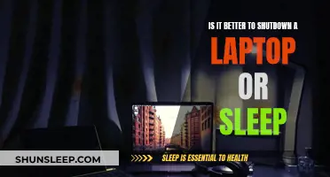 Laptop Shutdown vs Sleep: What's the Best Option?