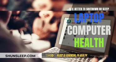 Laptop Health: Sleep or Shutdown?