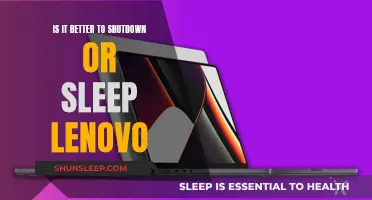 Shut Down or Sleep: What's Best for Your Lenovo?