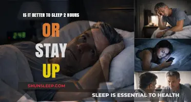 Sleepless Nights: Weighing the Pros and Cons of Staying Up vs. Catching Z's