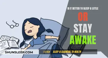 Sleep or Stay Awake: What's the Better Option?