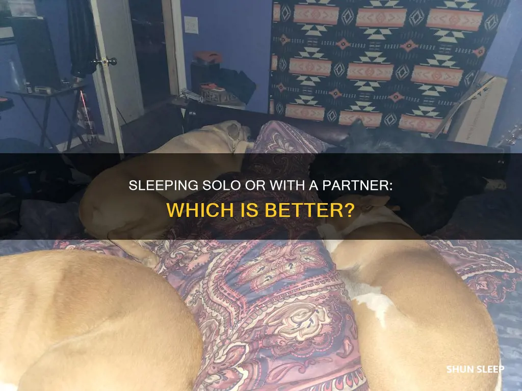 is it better to sleep alone or with a partner
