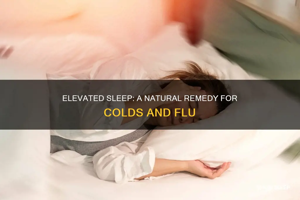 is it better to sleep elevated when sick