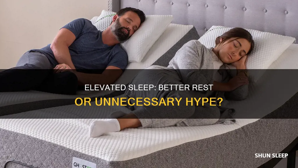 is it better to sleep elevated