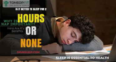 Sleepless Nights vs. Power Naps: Unraveling the 2-Hour Sleep Dilemma