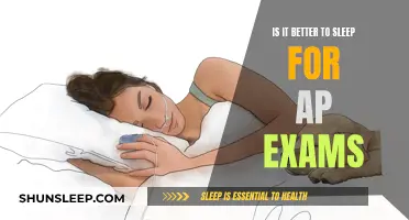 AP Exam Prep: Sleep or Study?