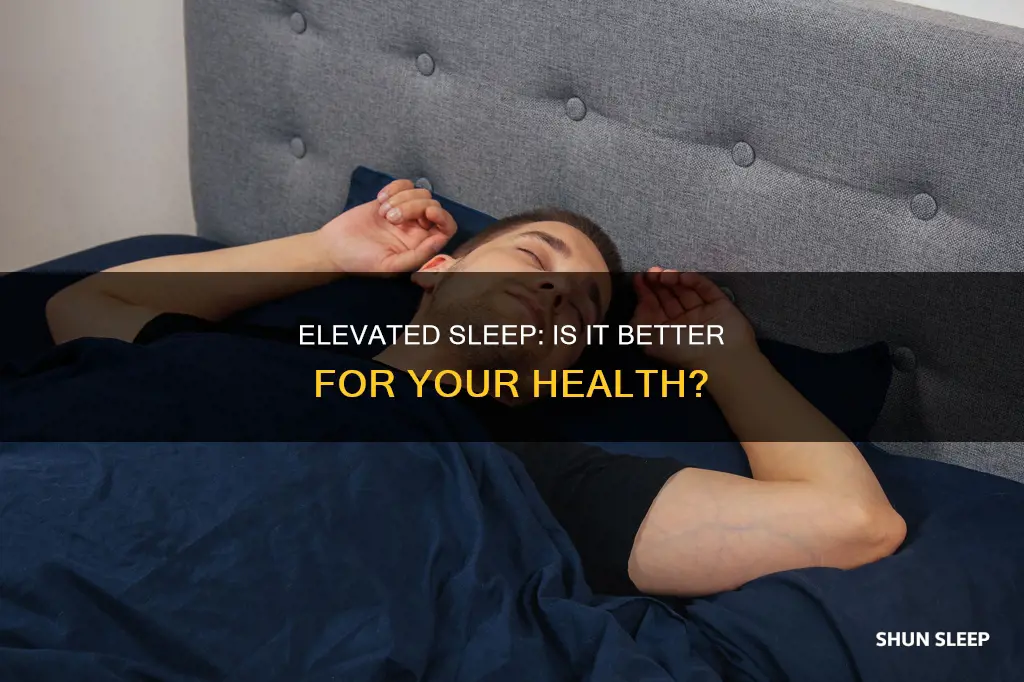is it better to sleep higher up