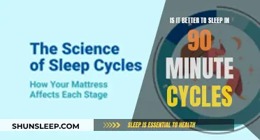 Why Sleeping in 90-Minute Cycles is Beneficial