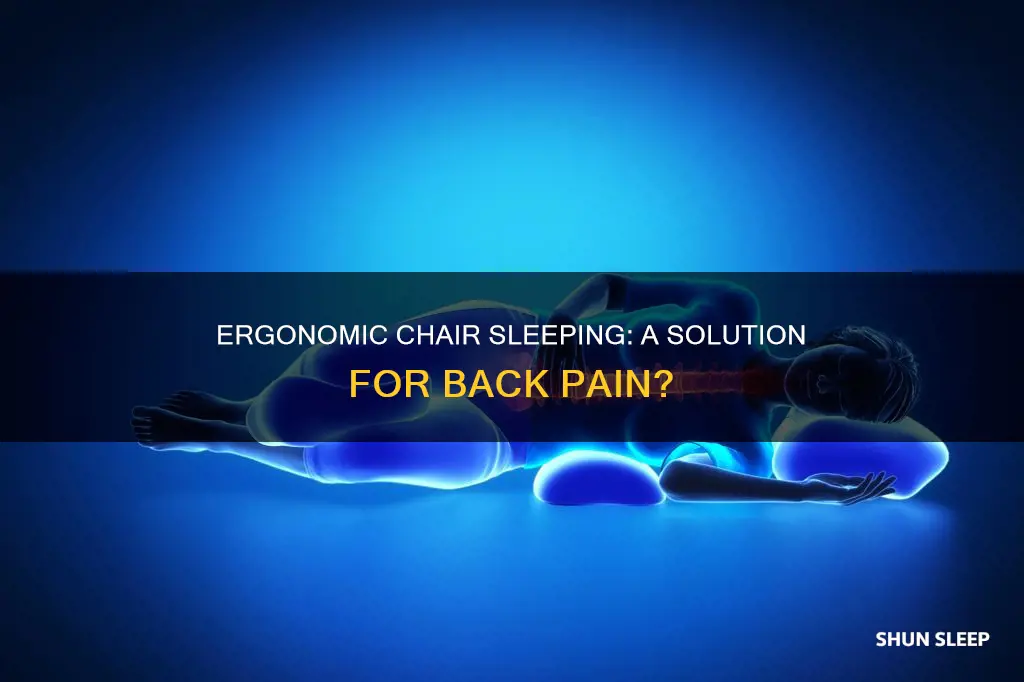 is it better to sleep in chair with backpain