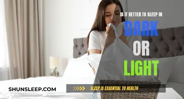 Light or Dark: What's Best for Sleep?