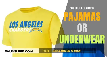 Sleepwear Showdown: Pajamas vs Underwear