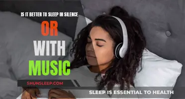Music or Silence: Which Sleep Companion is Better?