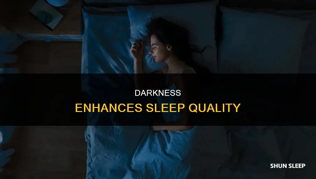 is it better to sleep in the dark