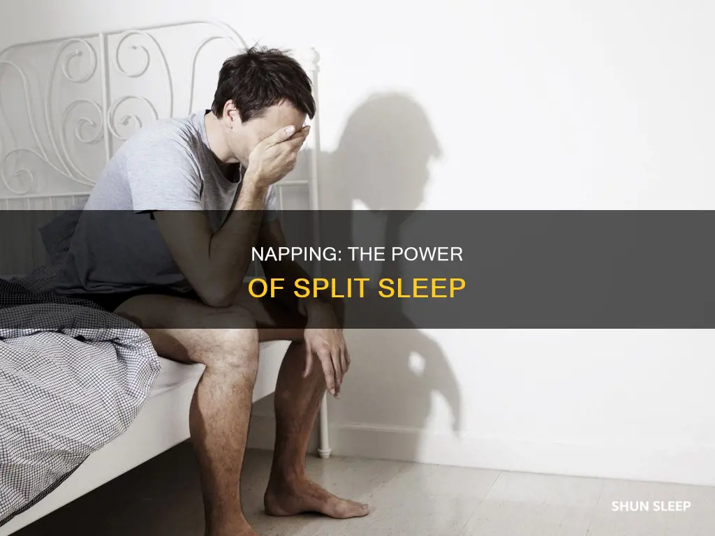 is it better to sleep in two parts