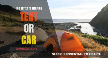 Car or Tent: Which is the Best Sleep?