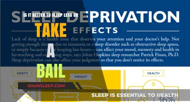 Sleep Deprivation: Is It Worth Taking a Bail?