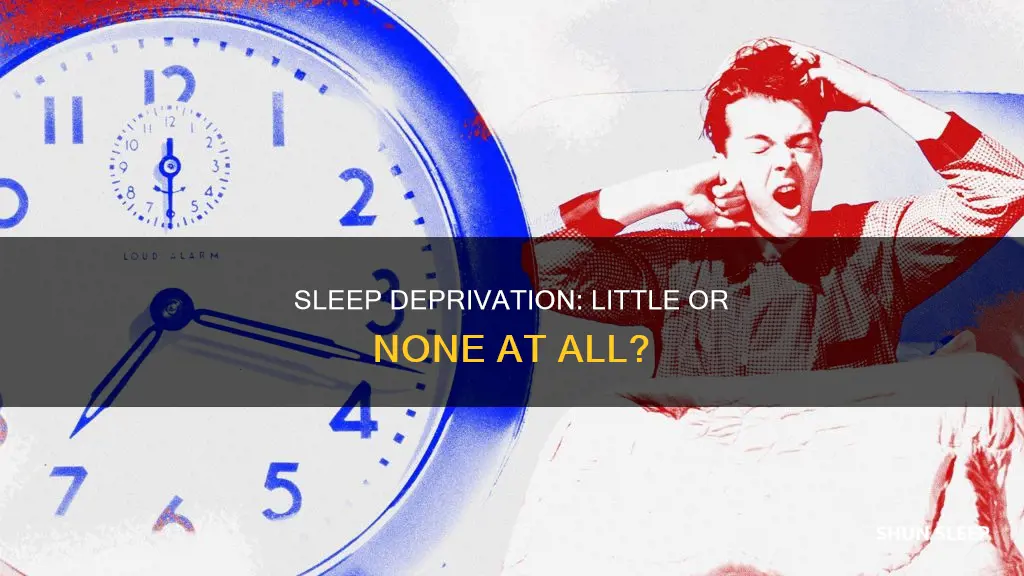 is it better to sleep little or not at all