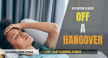 Hangover Cure: Sleep or Hair of the Dog?