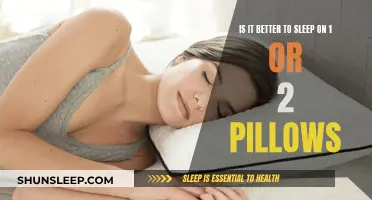 Pillow Talk: One or Two for Better Sleep?