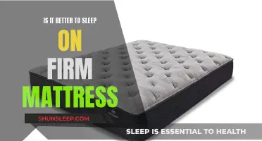 Firm Mattresses: Better Sleep or Back Pain?