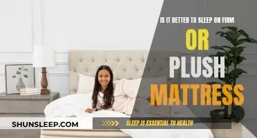 Firm vs Plush Mattress: Which Sleeps Better?