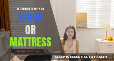 Floor or Mattress: What's the Best Sleep Surface?