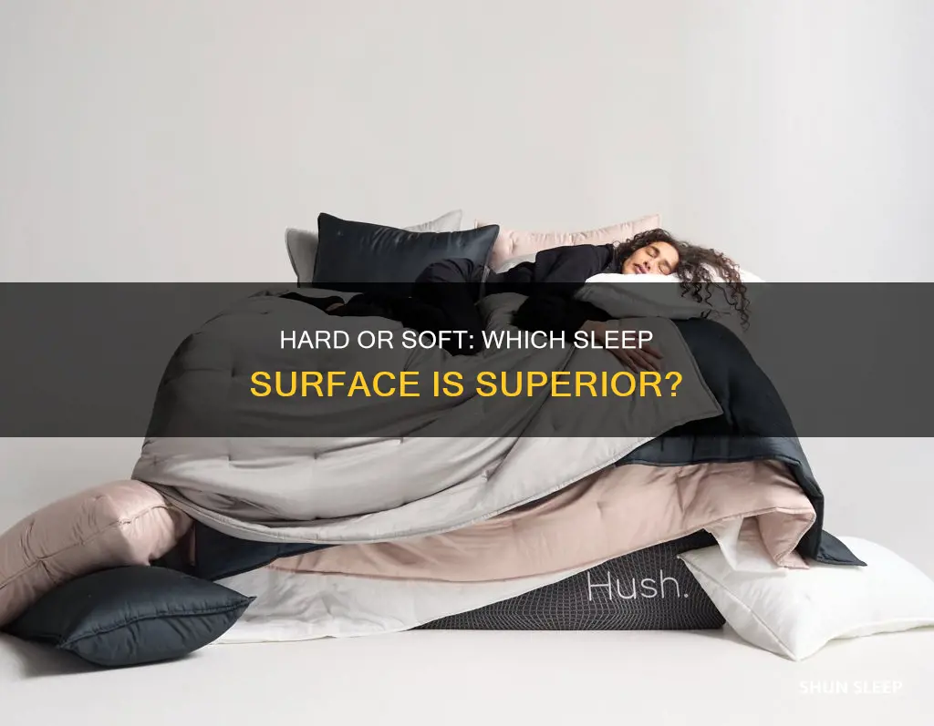 is it better to sleep on hard or soft surfaces